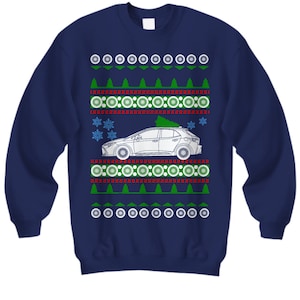 car like Corolla 2019 Ugly Christmas Sweater Hot Rod Xmas Gift Drag Racing classic import stance Fast Holiday Party Apparel toyota