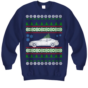 car like a Lexus RCF Ugly Christmas Sweater RC F Xmas Gift Drag Racing American Iron Fast Holiday Party Apparel is250 is350 altezza RC-F