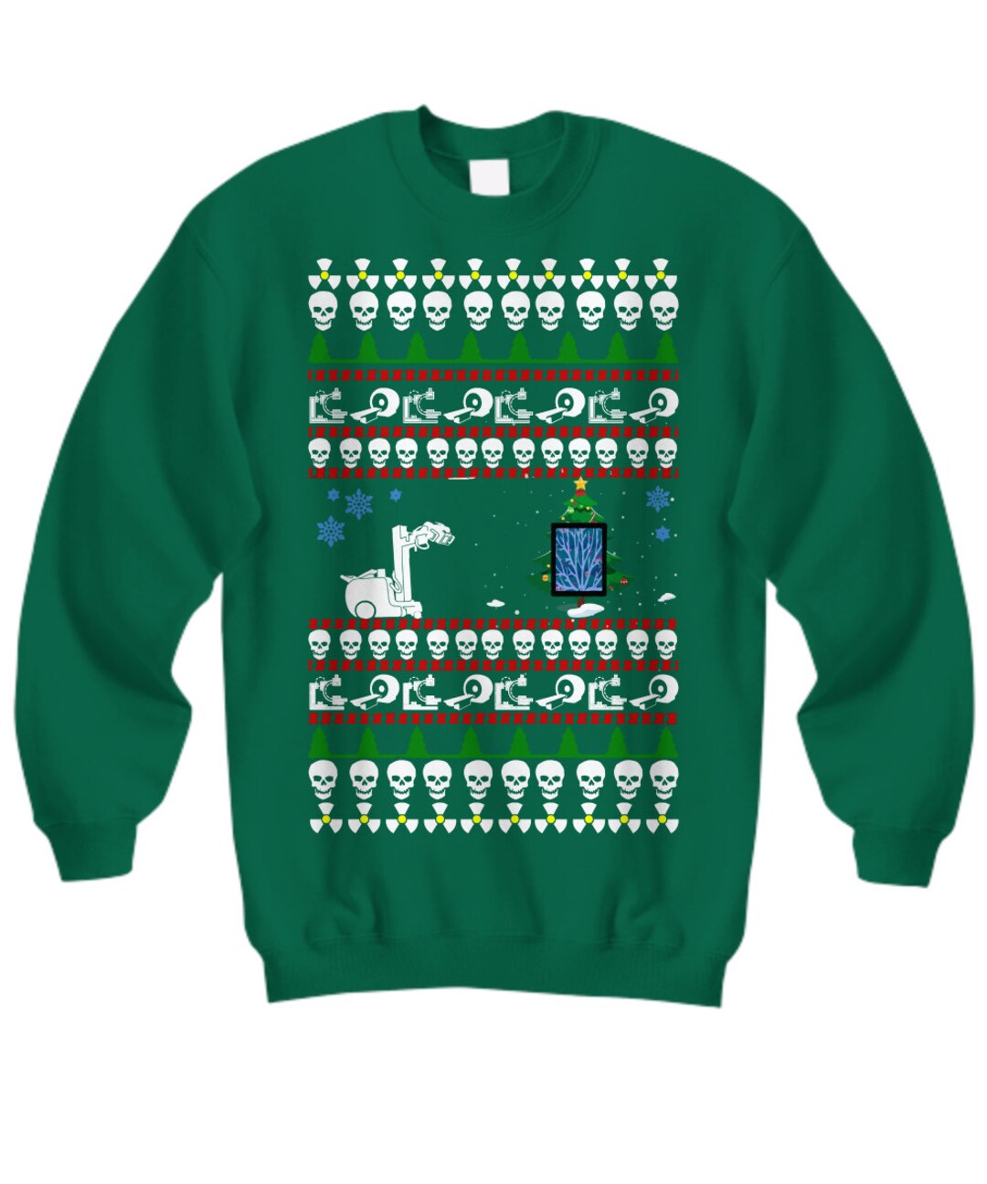 Medical Imaging Ugly Christmas Sweater CT Xray MRI Holiday Sweatshirt