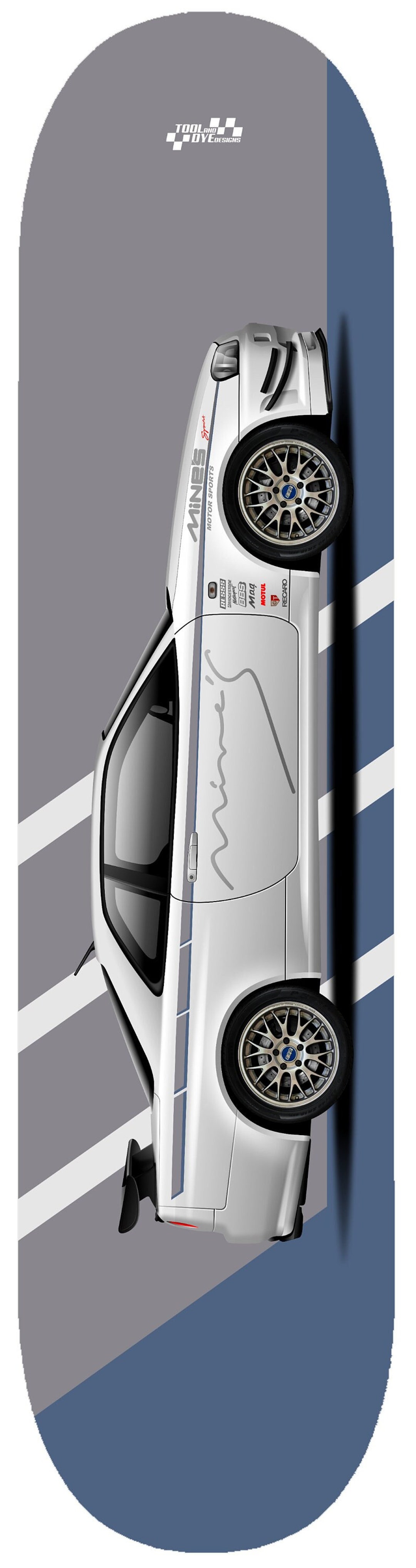 Car Art R34 GTR V Spec N1 Skateboard Deck Hard Rock Maple Wall