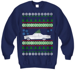 car 1964 Mercury Comet Caliente Ugly Christmas Sweater Hot Rod Xmas Gift Drag Racing American Iron Fast Holiday Party Apparel classic image 1
