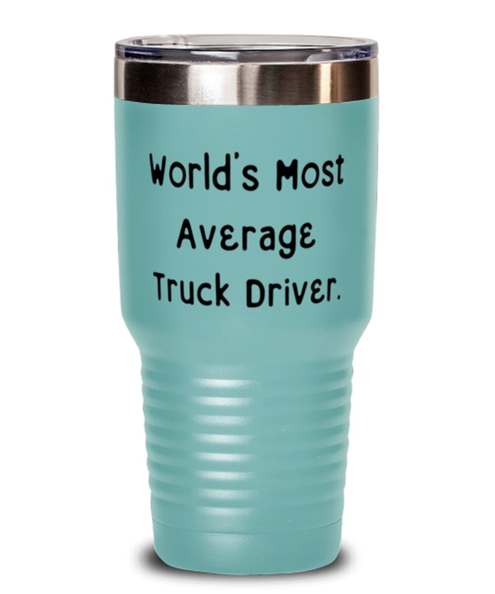 Trucker coffee mug Truck Driver 30oz Tumbler World's Most Etsy
