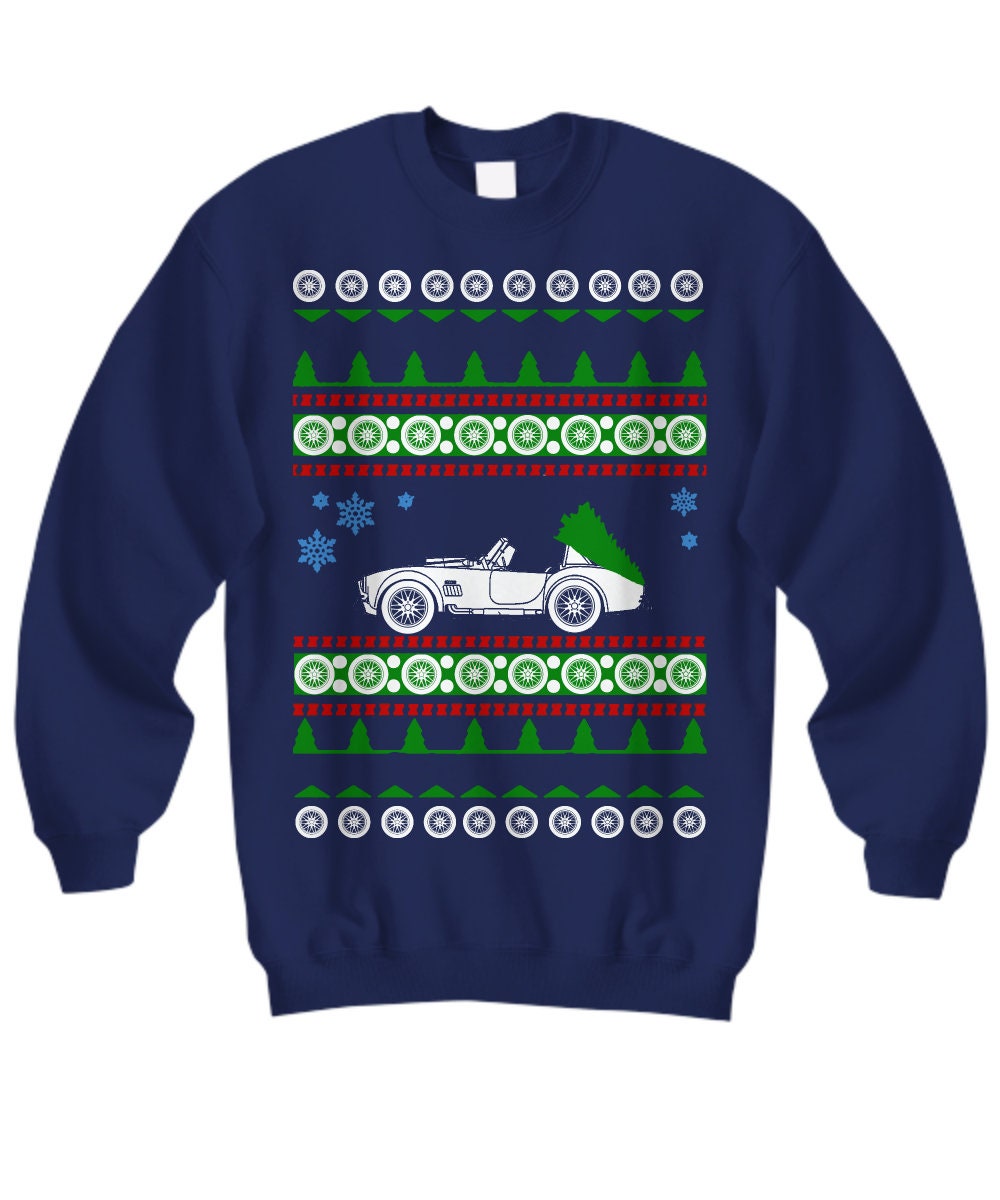 Shelby Cobra Ugly Christmas Sweater 