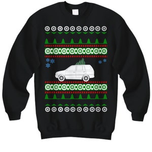 SUV like a Kijang Ugly Christmas Sweater offroad overland camping pnw cab highlander jdm luxury hiking outdoors toyota collector car vintage