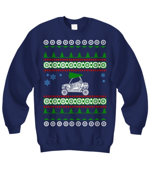 Atv Like Polaris RZR Ugly Christmas Sweater off Road ATV Snow Mobile Xmas Gift Trail Sxs Sport Utility Vehicle Xmas Sweatshirt Side by Side Etsy UK