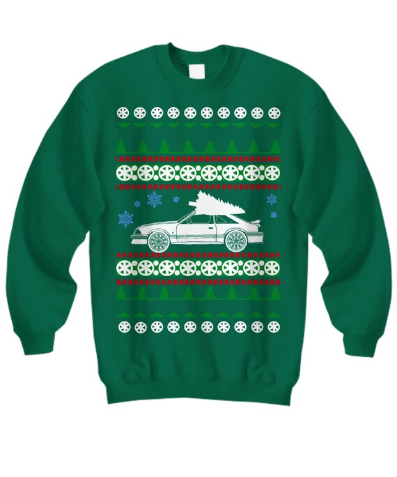 Ford mustang christmas sweater deals