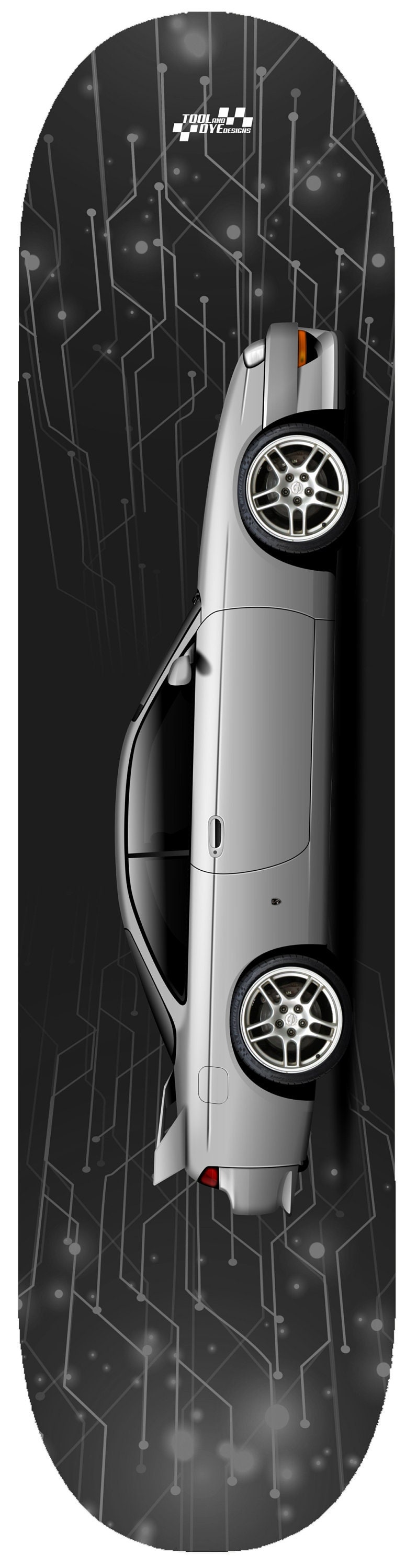 Car Art 240sx Skateboard Deck Hard Rock Maple Wall Hanging Art