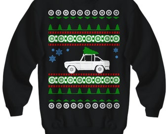 Ford Bronco Ugly Christmas Sweater 1968 Hot Rod Xmas Gift Drag Racing American Iron truck offroad trail camping Holiday Party Sweatshirt