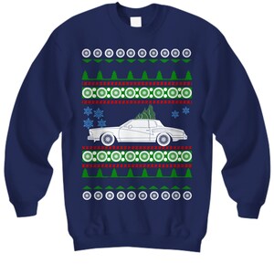 モンテカルロ アグリー クリスマス セーター 3代目 1978 クラシックカー ヴィンテージ シボレー スウェットシャツ クリスマス ギフト シボレー ドラッグ レース シボレー カー ホリデー