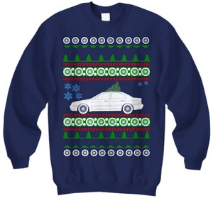 car like Kia Optima Ugly Christmas Sweater 1st gen Sports Xmas Gift Drag Racing Fast Car Holiday Party Apparel KDM holiday shirt sedan