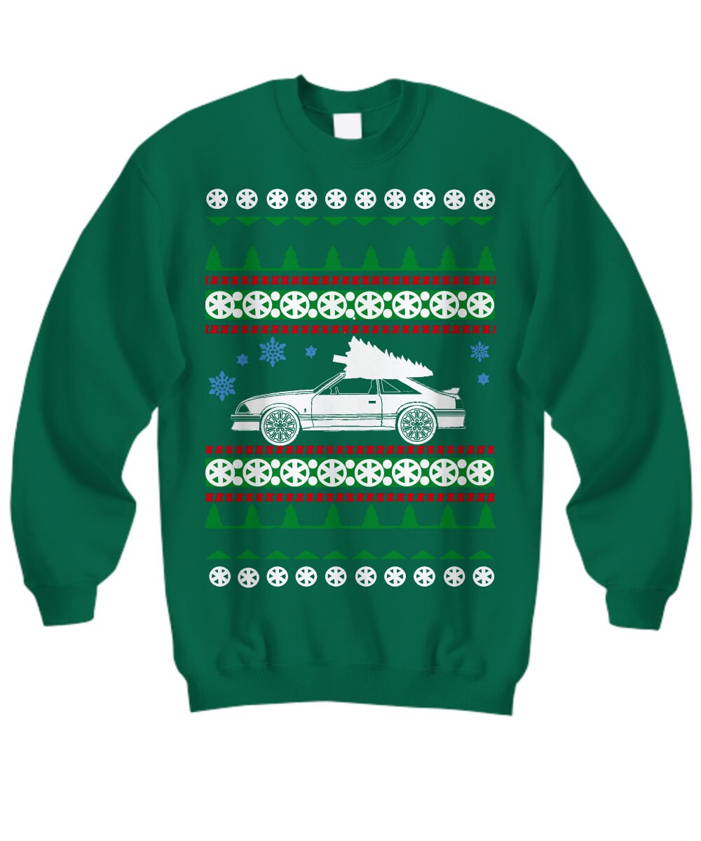 Ford mustang store christmas sweater