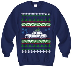 car like Datsun 411 bluebird Ugly Christmas Sweater 1965 nissan JDM Hot Rod Holiday Sweatshirt Nissan 240z 510 Xmas Gift Racing stance retro
