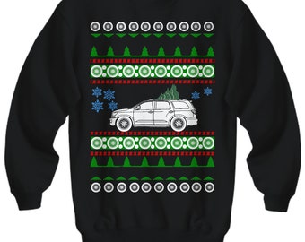 suv like Toyota Sequoia Christmas Sweater 2nd generation offroad overland camping pnw  CUV cab rav4 jdm luxury hiking outdoors