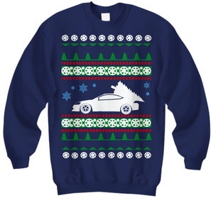 JDM like RSX  Ugly Christmas Sweater Honda import  Xmas Gift Drag Racing track car stance Fast Holiday Party Apparel integra