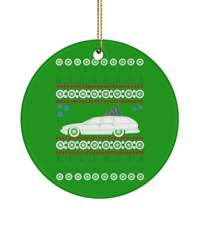 Buick Road Master Christmas Tree Ornament Ceramic Decoration for Car