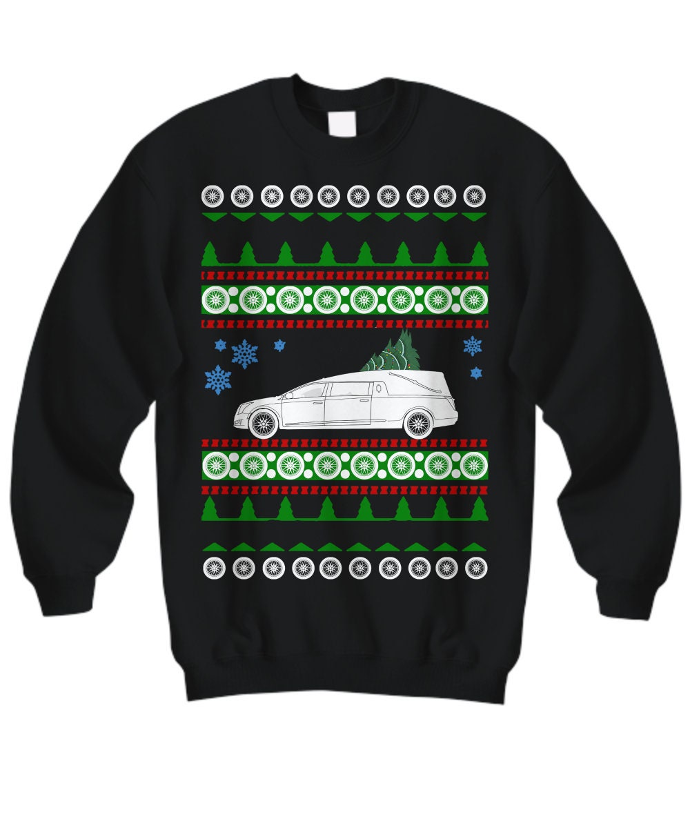 Hearse Ugly Christmas Sweater 