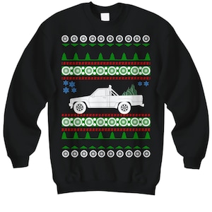 truck like a 1987 Toyota Ugly Christmas Sweater offroad overland camping pnw single cab cab pick-up trucks mudding mud overlanding toyota