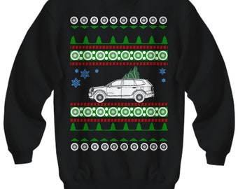 Kia Telluride SUV Ugly Christmas Sweater Sports Coupe Luxury Sedan Xmas Gift Drag Racing American Iron Fast Holiday Party Apparel