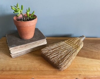 Vintage Whisk Hand Broom Dust Broom Farmhouse Decor