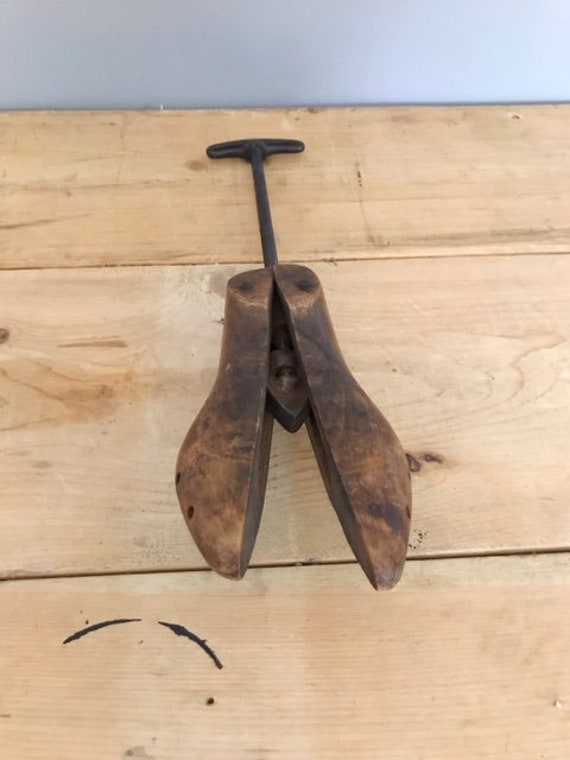 Vintage Wood Shoe Stretcher Size 2 Wooden Shoe Last Wooden Shoe