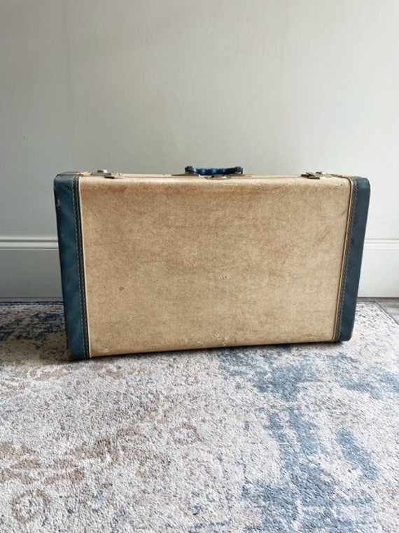 Vintage Suitcase Luggage Briefcase Photo Prop Gem