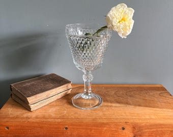 Vintage Indiana Glass Pedestal Glassware Centerpiece
