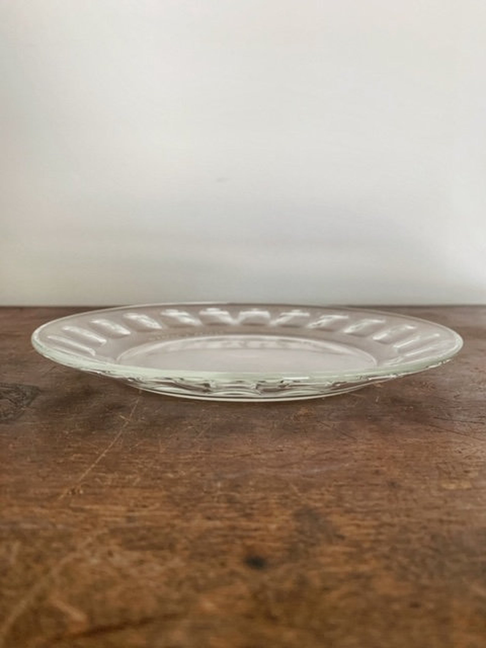 Vintage Clear Glass Dessert Plates Set of 12 Arcoroc Glass Etsy
