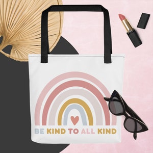 Be Kind to All Kind - Reusable Tote Bag
