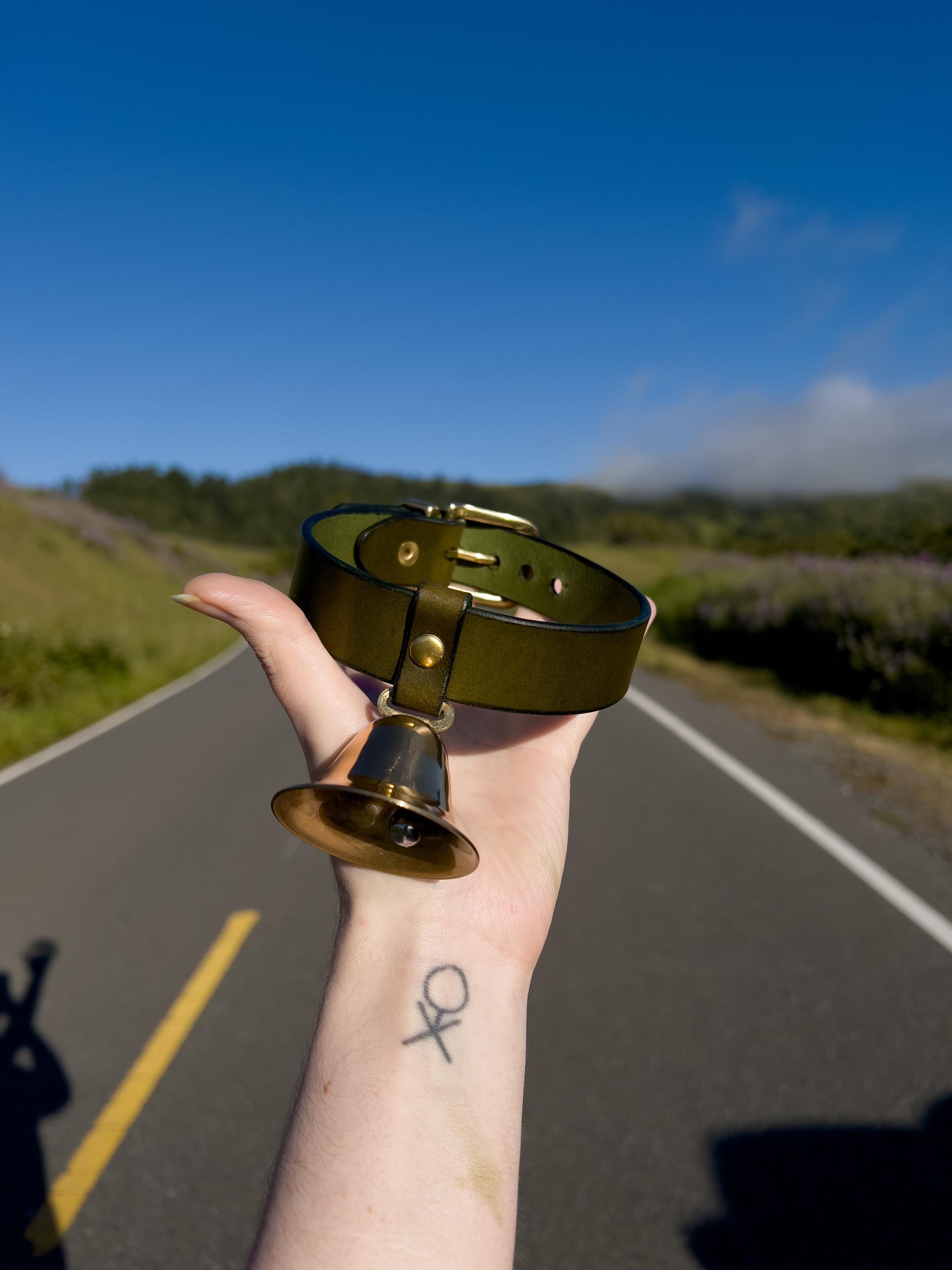 The Cow Bell Collar - Etsy