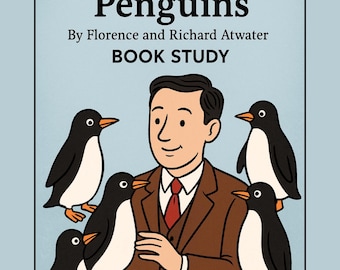 Mr. Popper’s Penguins Book Study | Comprehensive Novel Study | Worksheets, Test, & Answer Key (Grades 3–5)