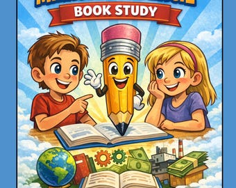 The Tuttle Twins and the Miraculous Pencil Book Study | Worksheets, Activities, Vocabulary, Crossword Puzzle