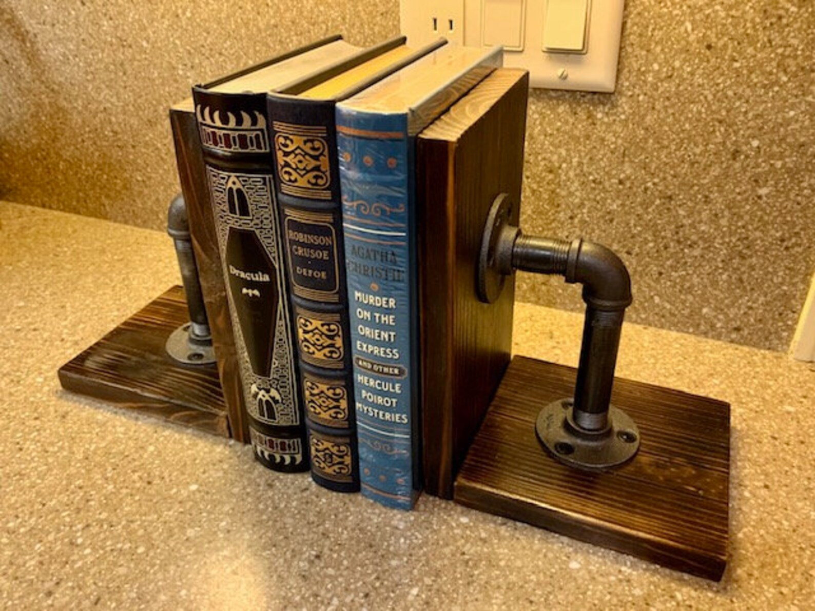 Industrial Bookends Etsy