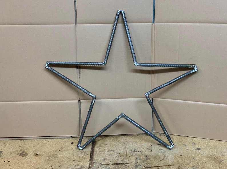 Rebar Star Etsy