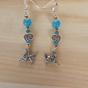 Poseidon earrings