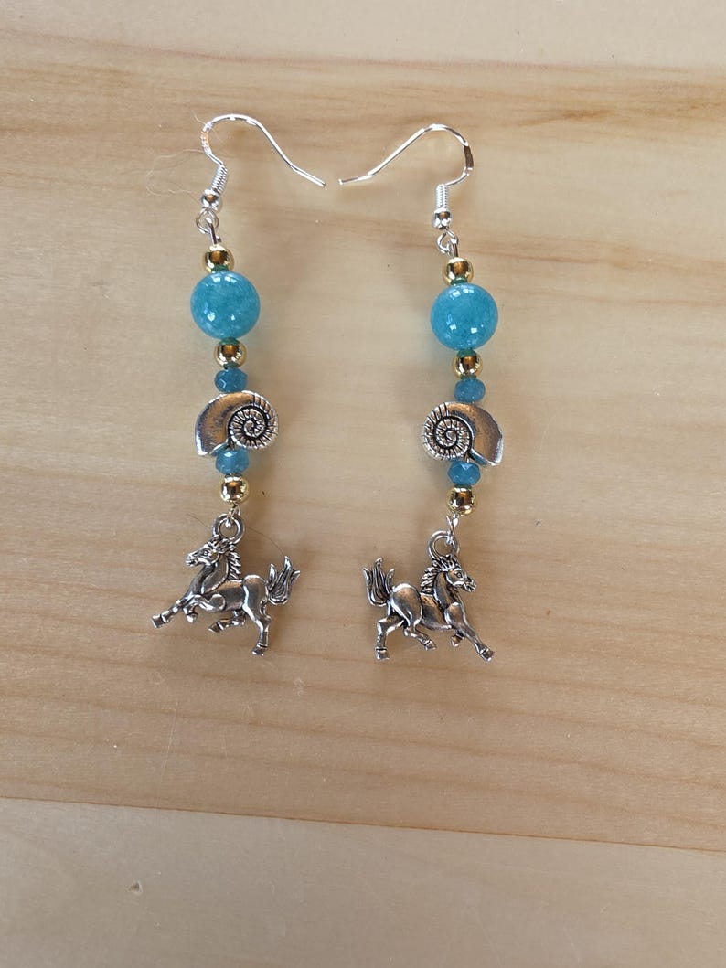 Poseidon earrings