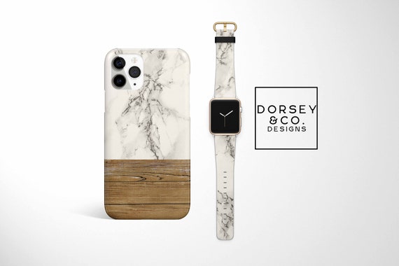 iphone case and apple watch band set