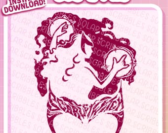 WandaVision SVG Bundle | Scarlet Witch & Vision Schnittdateien | Wundern Sie Digital Download für Cricut Silhouette | Superheld Clipart