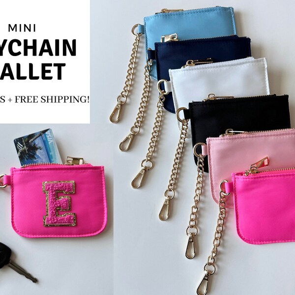 Keychain Wallet Etsy