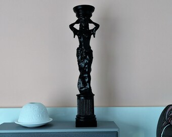 Baluster, table leg, capital "Darina", candle holder, flower holder, figures