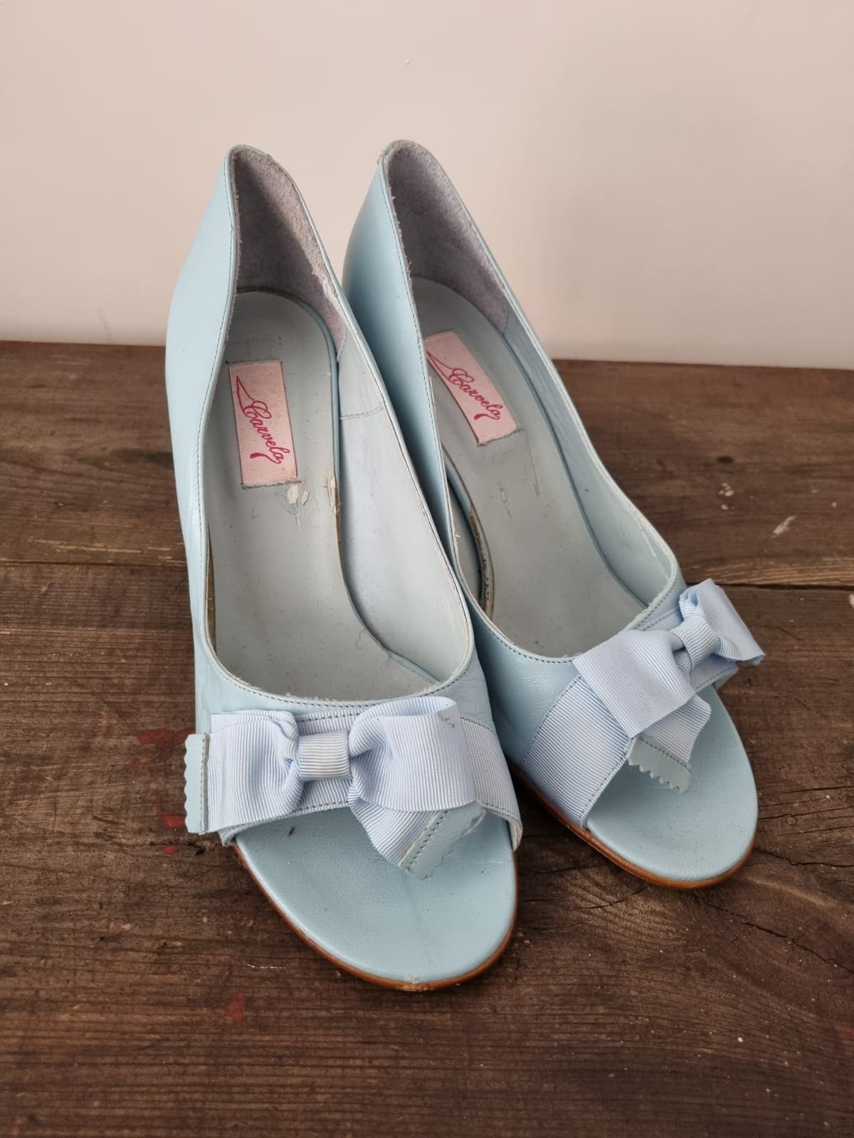 Carvela peep toe heels deals