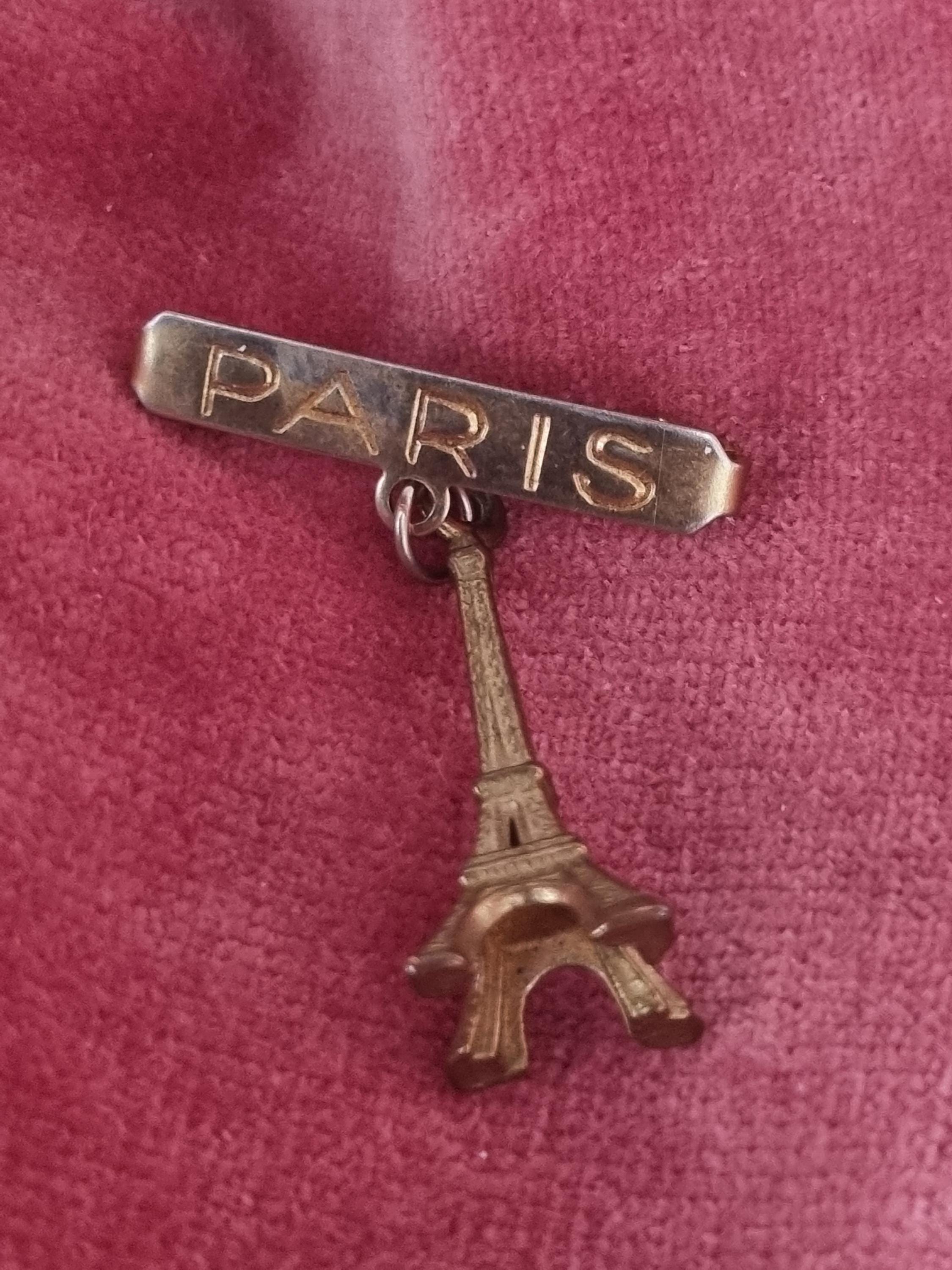 Broche Agatha Vintage Style Art Déco Années 80 - Lapis-lazuli - French Fashion Rétro