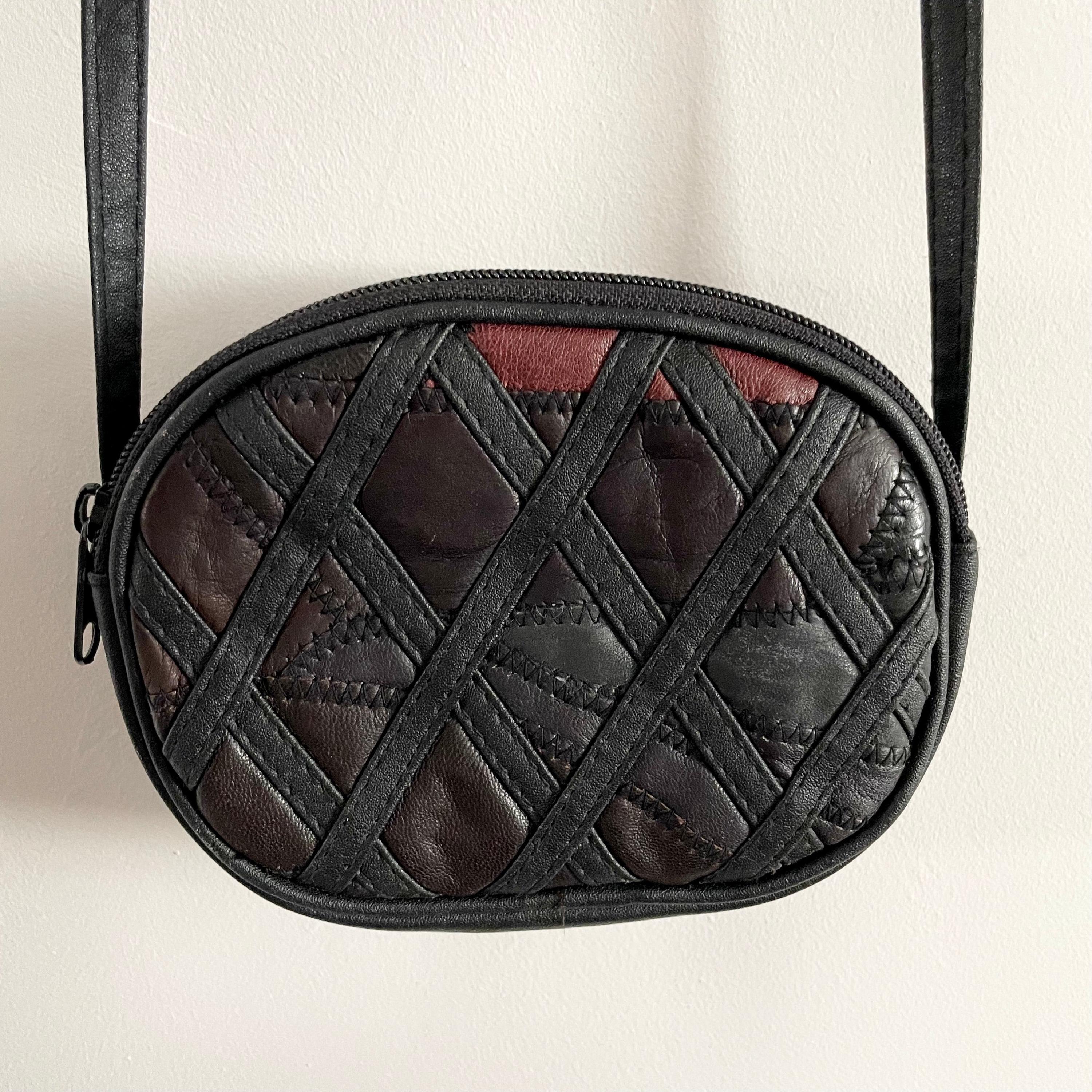 Buy Leather Patchwork Bag Online In India - Etsy India 