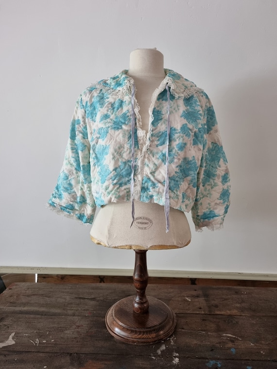 1950s Melodee Model Crop Quilt Jacket - Gem