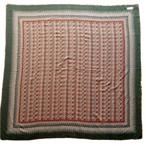 Vintage Scarf The Louis Feraud One Handmade Unique Design