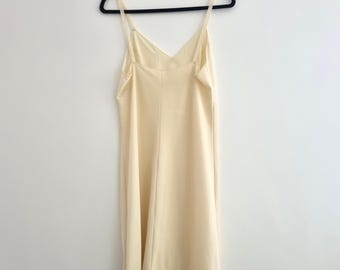 St Michael 50s Vintage Slip Dress Small Lingerie Babydoll Sleepwear