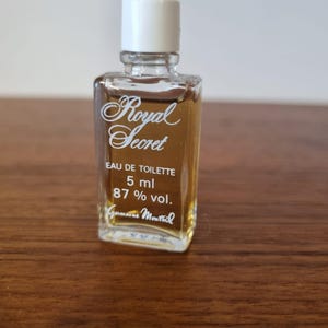 Miniature vintage de parfum Royal Secret Germaine Montreil 5 ml
