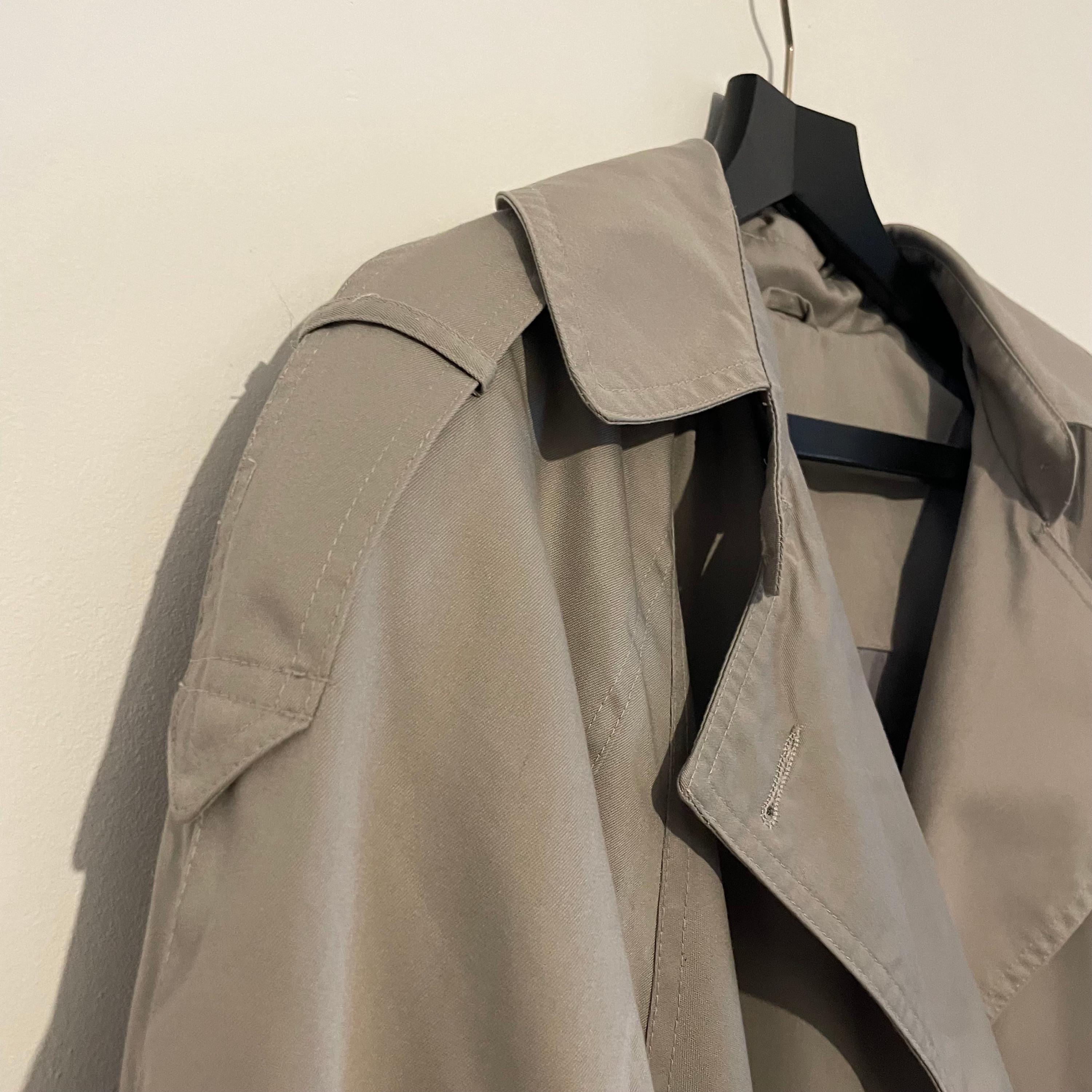 Coat Vintage Grey Longline Classic T.A.L Trench Coat for