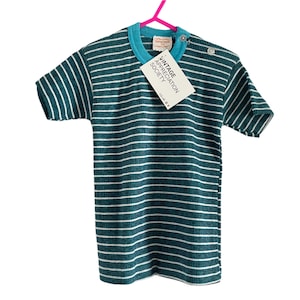 Tee Vintage Deadstock Empire Blue and White Striped T-Shirt