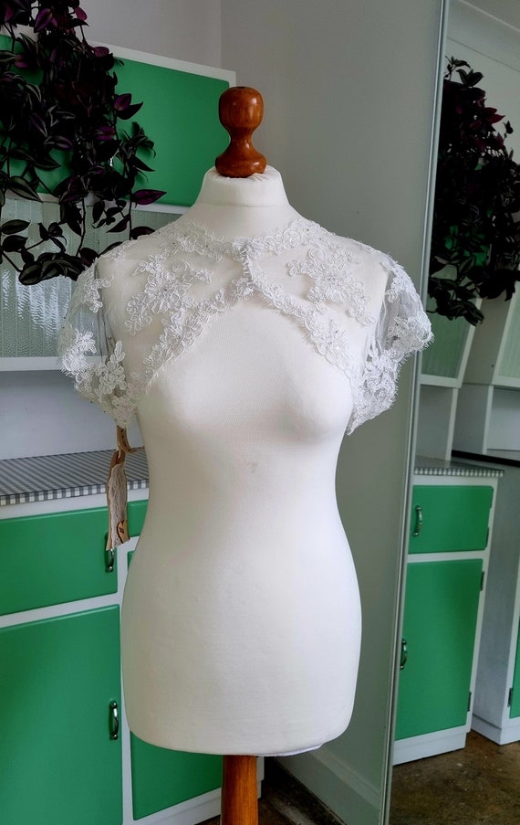 Eternity Bride Lace Layering Top Wedding Dress Acce… Gem