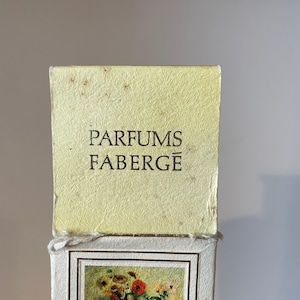 Vintage Perfume Fleurs de Monde Fabergé 120ml 1970 90% Full